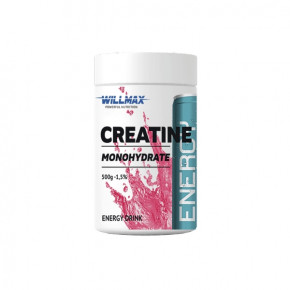  Willmax Creatine Monohydrate 500 g energy drink