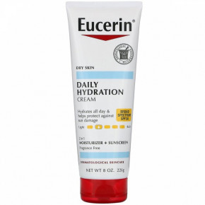    , SPF 30,  , Daily Hydration Cream, SPF 30, Fragrance Free, Eucerin, 226 