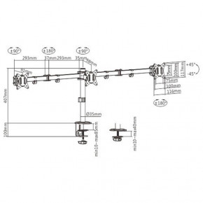  Gembird MA-D3-01 (VESA100100) 3