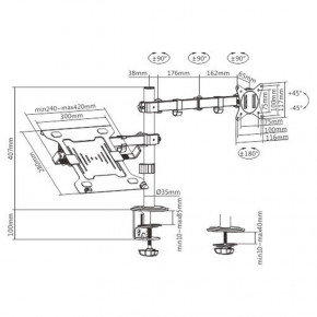  Gembird MA-DA-03 (VESA100100) 3