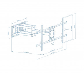  Walfix Tecro Flat 2FL (VESA800400) 3