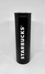    Starbucks 473 Black-Silver