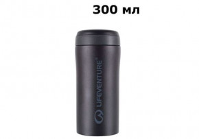  Lifeventure Thermal Mug Black Matt (LIF-9530M)