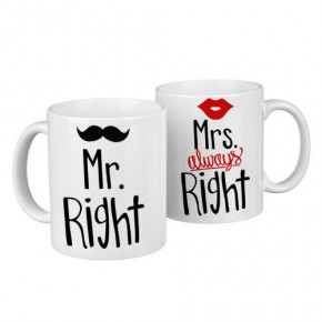   Mr. right, Mrs. always right KR2_18A001