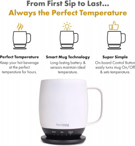 - Nextmug Temperature Controlled 420ml Ivory 5