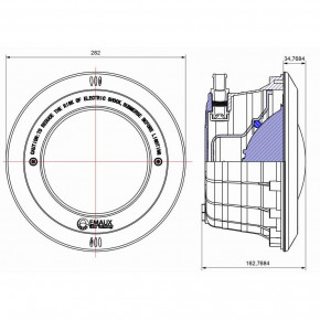   Emaux PAR56 NP300-P ( )   (23501) 3