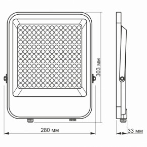 LED  VIDEX PREMIUM F2 150W 5000K (VL-F2-1505G) 5