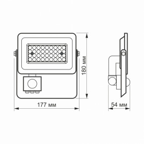 LED  VIDEX F2e 30W 5000K      (VL-F2e305W-S) 9