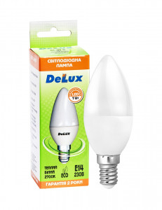   Delux BL37B 7 2700K 220 E14 