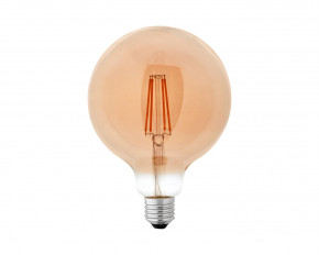   Delux Globe G125 8 E27 2700 amber filament 3