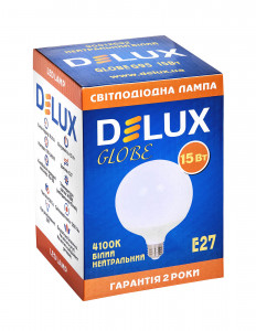   Delux Globe G95 15w E27 4100K 3