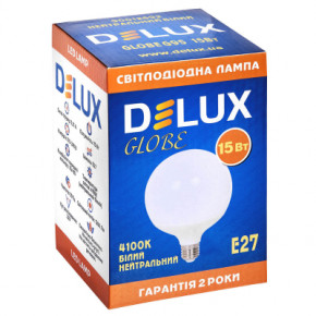  Delux Globe G95 15w E27 4100K (90012692) 3