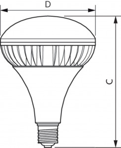   Philips TForce HB 100-85W E40 865 120D GM (929001875908) 3