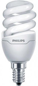   Philips E14 8W 220-240V WW 1PF/6 Tornado T2 mini (929689174303)