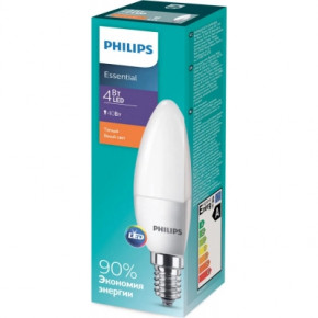  Philips ESSLEDCandle 4-40W E14 827 B35NDFRRCA (929001886107) 3