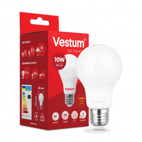  LED Vestum A60 10W 3000K 220V E27 3