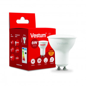  Vestum LED MR16 6W 3000K 220V GU10