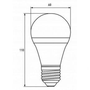   Euroelectric A60 12W E27 4000K (LED-A60-12274(EE)) 4