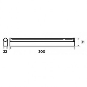    IP44 5W 4000K (T5) (LED-BF-5/4) 4