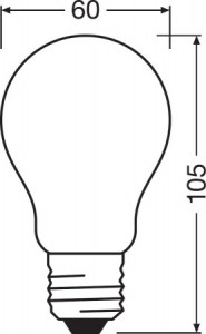   OSRAM SST CLAS A 100 12 W/4000K E27 (4058075434707) 4