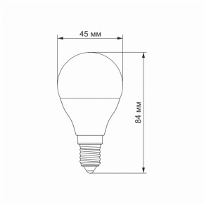 LED  TITANUM G45 6W E14 3000K (TLG4506143) 4