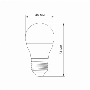 LED  TITANUM G45 6W E27 3000K (TLG4506273) 4