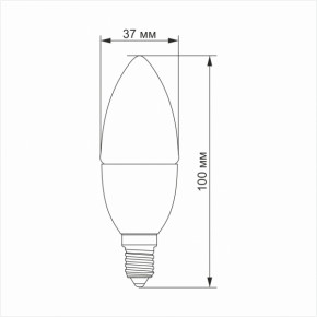 LED  TITANUM C37 6W E14 3000K (TL3706143) 4