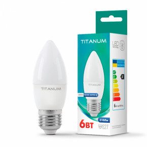 LED  TITANUM C37 6W E27 3000K (TL3706273)