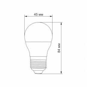 LED  VIDEX G45e 3.5W E27 3000K (VL-G45e-35273) 4