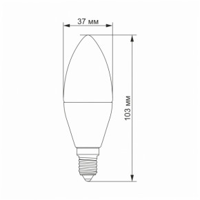 LED  VIDEX C37e 7W E14 3000K (VL-C37e-07143) 4