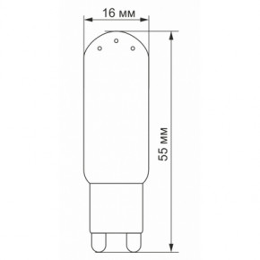 LED  VIDEX G9S 4W G9 4100K C (VL-G9S-04224) 4