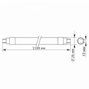 LED FITO  VIDEX T8F 18W 1.2M (VL-T8F-1812B) 6