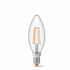 LED  VIDEX Filament C37FD 4W E14 4100K  (VL-C37FD-04144) 3