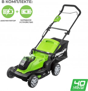  Greenworks G40LM41K2 (2504707UA) 4