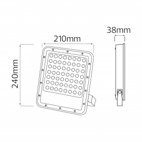 
  OSELO-100 100W 6400K Horoz Electric (068-025-0100-010) 4