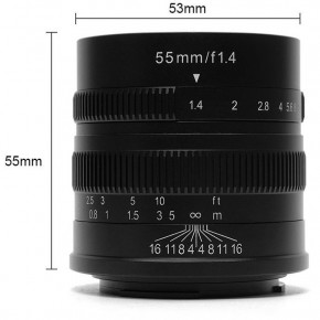  7Artisans 55mm F1.4 Sony (E Mount) 8