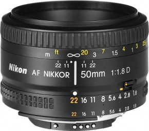 ' Nikon 50mm f/1.8D AF NIKKOR (JAA013DA) 4