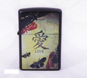  Zippo LOVE BLACK MATTE (20839)