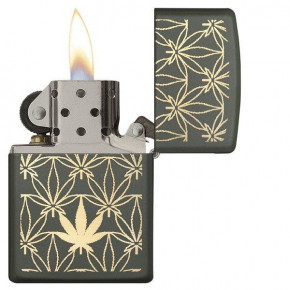   Zippo 221 All Around Leat Design Laser  (29589) 5