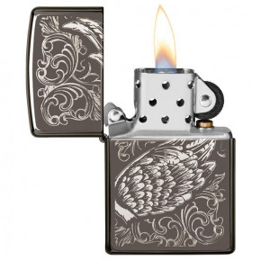   Zippo Filigree Flame and Wing Design  (29881) 4