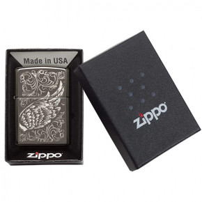   Zippo Filigree Flame and Wing Design  (29881) 5