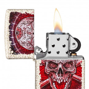   Zippo Skull Design (49410) 4