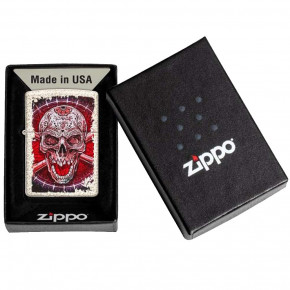   Zippo Skull Design (49410) 5