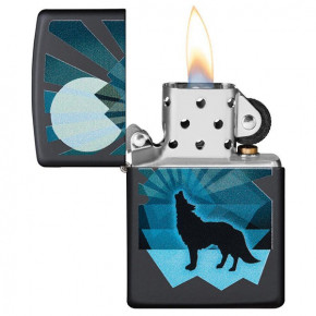    Zippo Wolf And Moon Design (29864) (25)