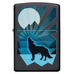    Zippo Wolf And Moon Design (29864) (45)