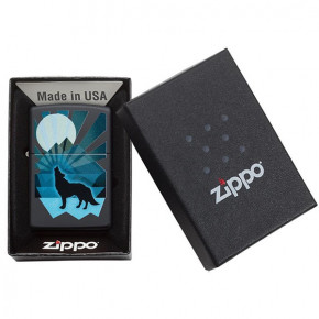    Zippo Wolf And Moon Design (29864) (65)