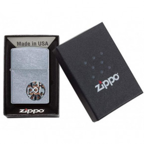  Zippo Classics Button Logo Street Chrome Zp29872 Zippo (110014) 4