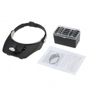   Magnifier 81001-A LED 1x - 6x 3