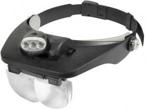   Magnifier 81001-E LED 1.2x-6x 3