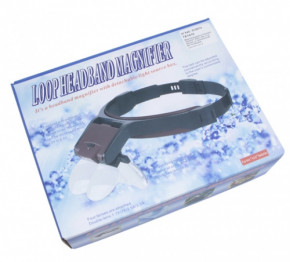    LED  Magnifier MG81001-B  1.2x-6x 5